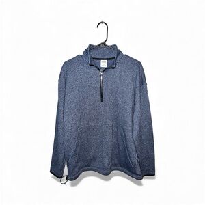 Victoria's Secret Pink Quarter Zip Sweatshirt size Medium sweatshirt